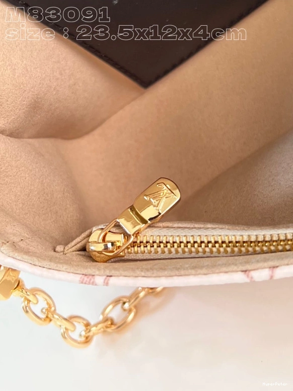 VUITTON LOUIS Chain on Ivy Wallet 0725